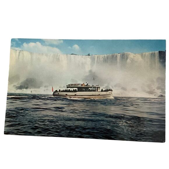 1960’s Photo Postcard Maid of The Mist Niagara Falls - Picture 1 of 6